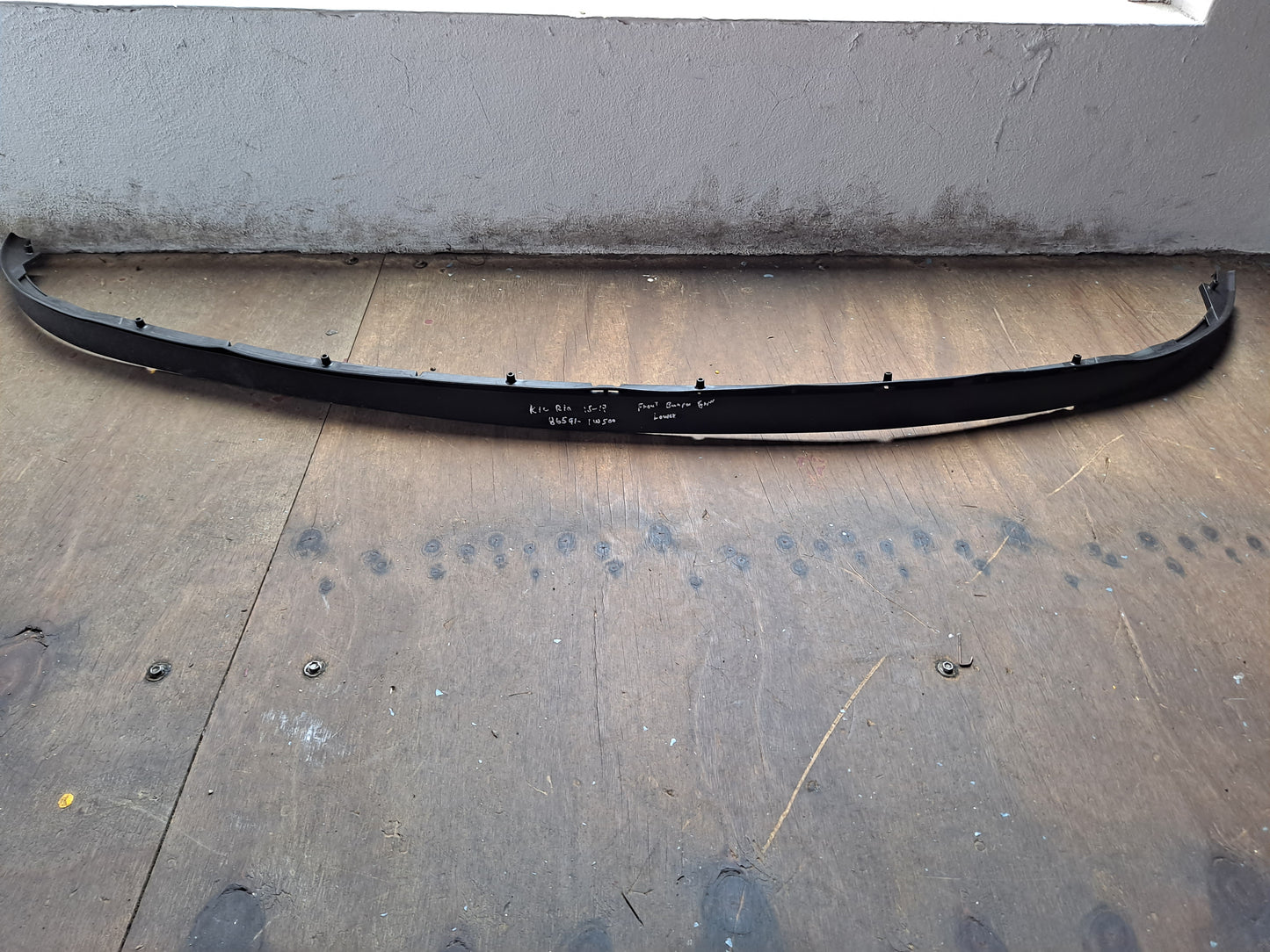 BUMPER LIP DELANTERO KIA RIO 2016-2017