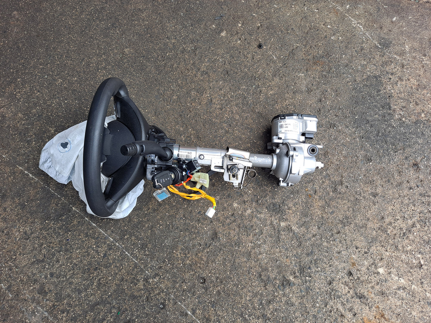 CAÑA GUIA Y SISTEMA POWER STEERING ELECTRICO HYUNDAI ELANTRA 2025